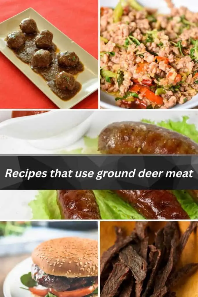 How to grind deer meat?