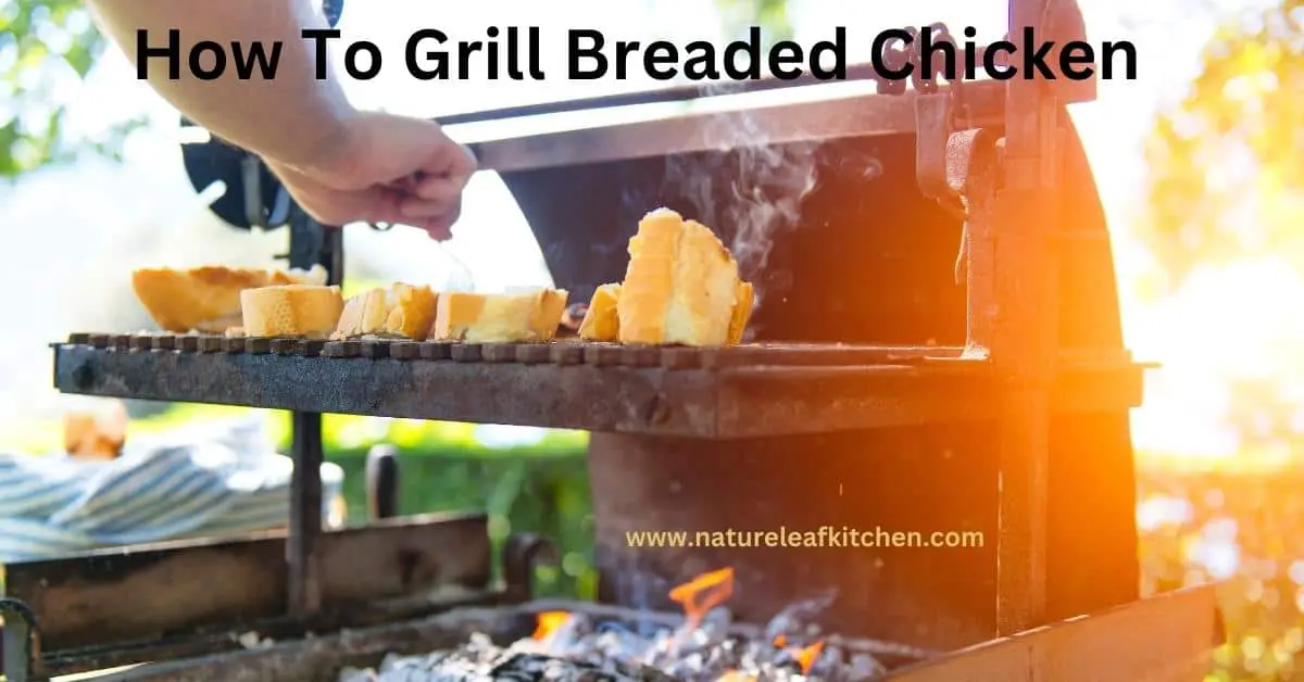 how to grill breaded chicken