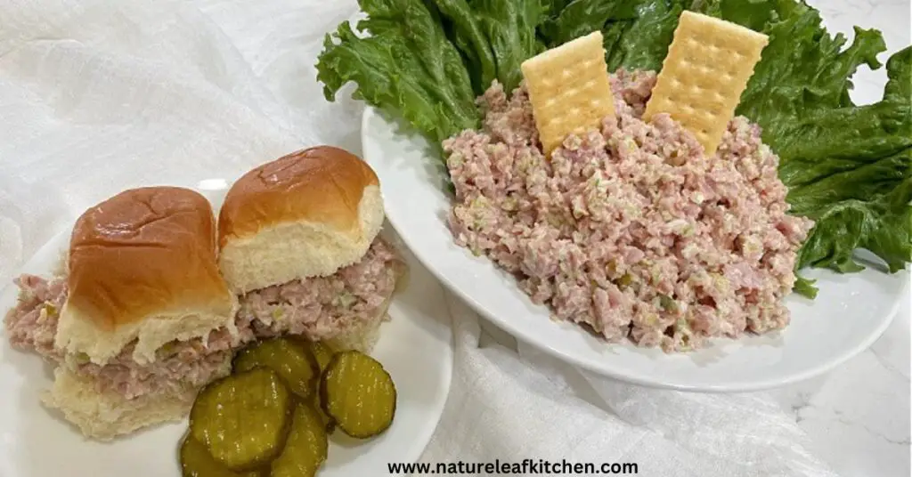 How to make ham salad without a meat grinder