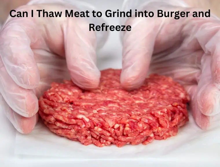 Grinding and Shaping Burger Patties