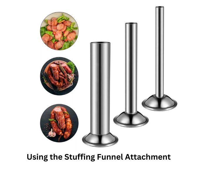 Using the Stuffing Funnel Attachment