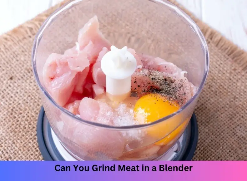 Can You Grind Meat in a Blender