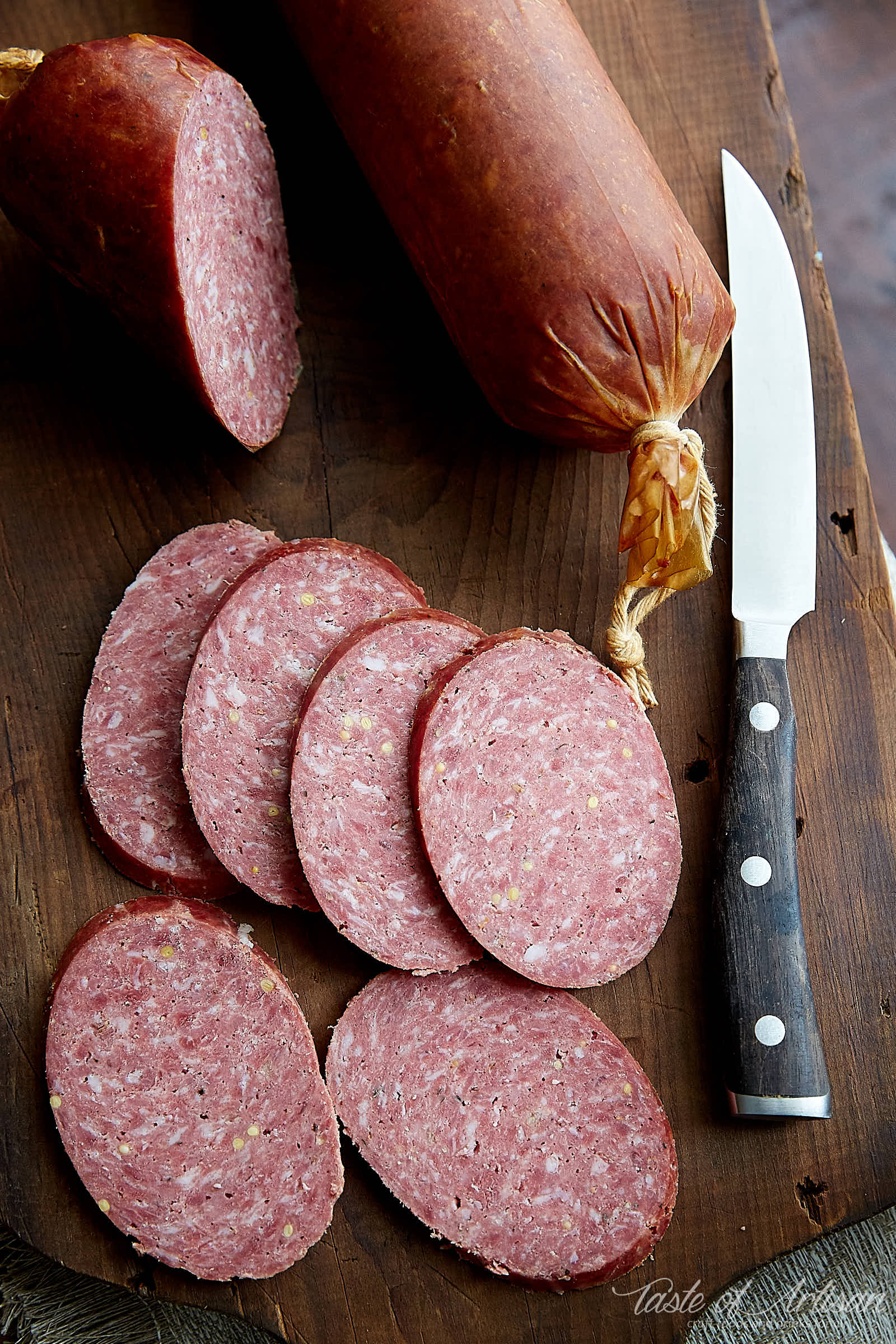 How to Stuff Summer Sausage Without a Stuffer