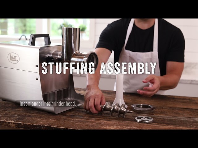 How to Use a Meat Grinder to Stuff Sausage