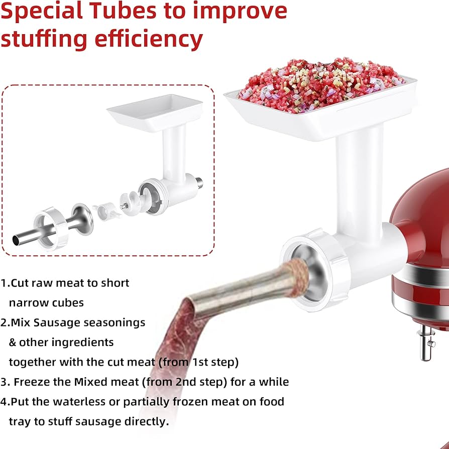 How to Use Kitchenaid Sausage Stuffer Attachment