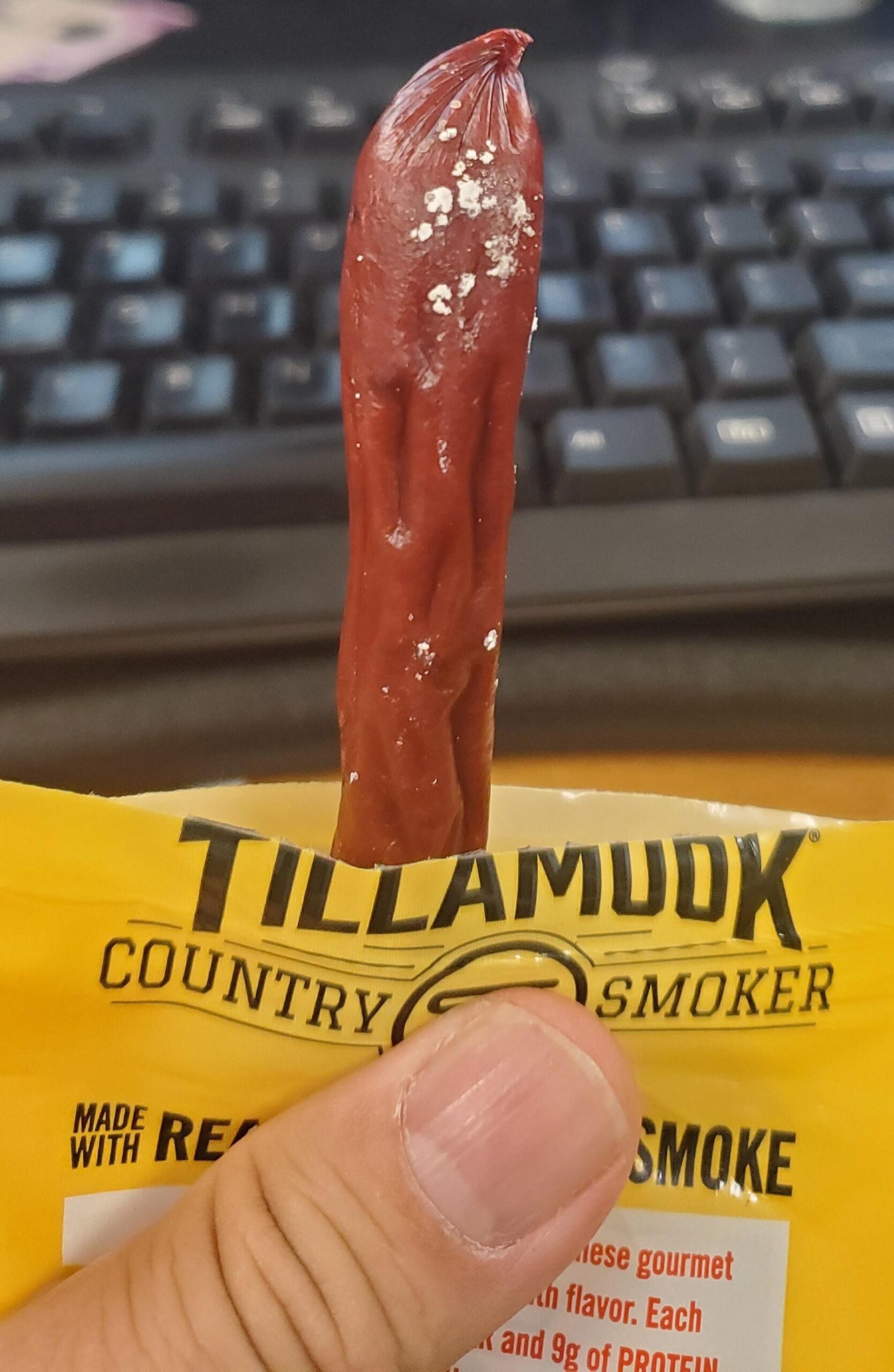 What is the White Stuff on the Sausage