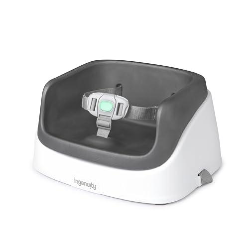 Ingenuity SmartClean Toddler Booster Seat for Kitchen Chair