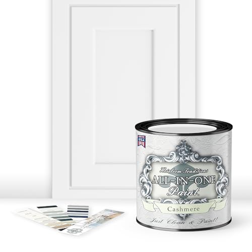 ALL-IN-ONE Paint by Heirloom Traditions, Cashmere (true white), Quart