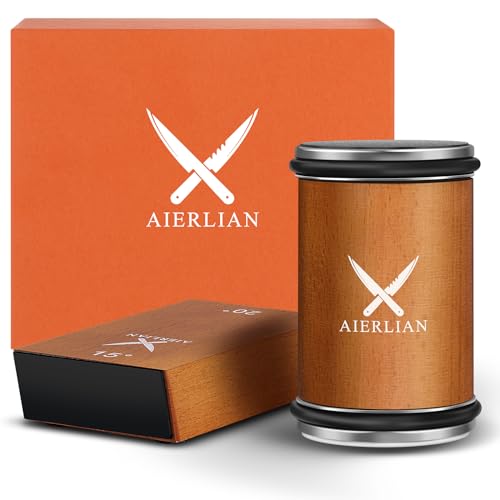 AIERLIAN Knife Sharpener Tool, Rolling Knife Sharpener Kit