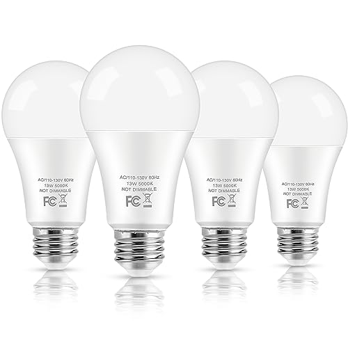 LED Light Bulbs, 100 Watt Equivalent A19