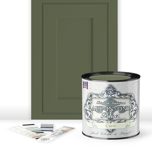 ALL-IN-ONE Paint by Heirloom Traditions, Crete (olive green), Quart