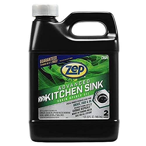 Zep Advanced Kitchen Drain Opener - 32 ounces - U49710