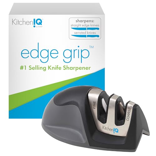 KitchenIQ 50009 Edge Grip 2-Stage Knife Sharpener