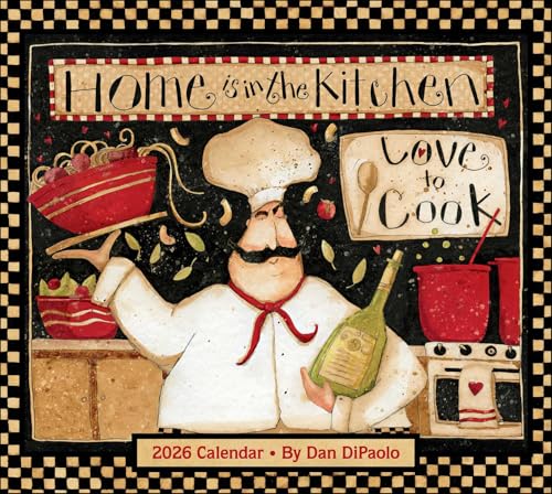Home is in the Kitchen 2026 Deluxe Wall Calendar