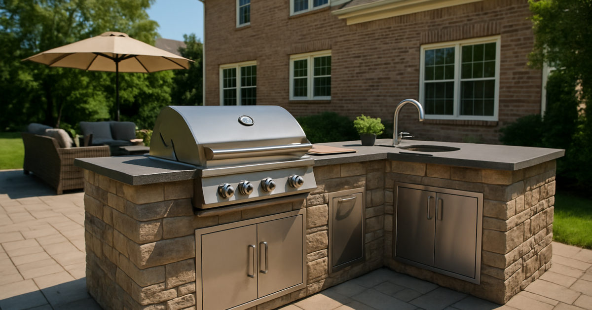 does outdoor kitchen add value to home