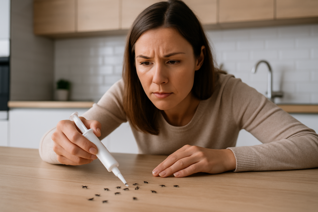 how can i get rid of ants in the kitchen