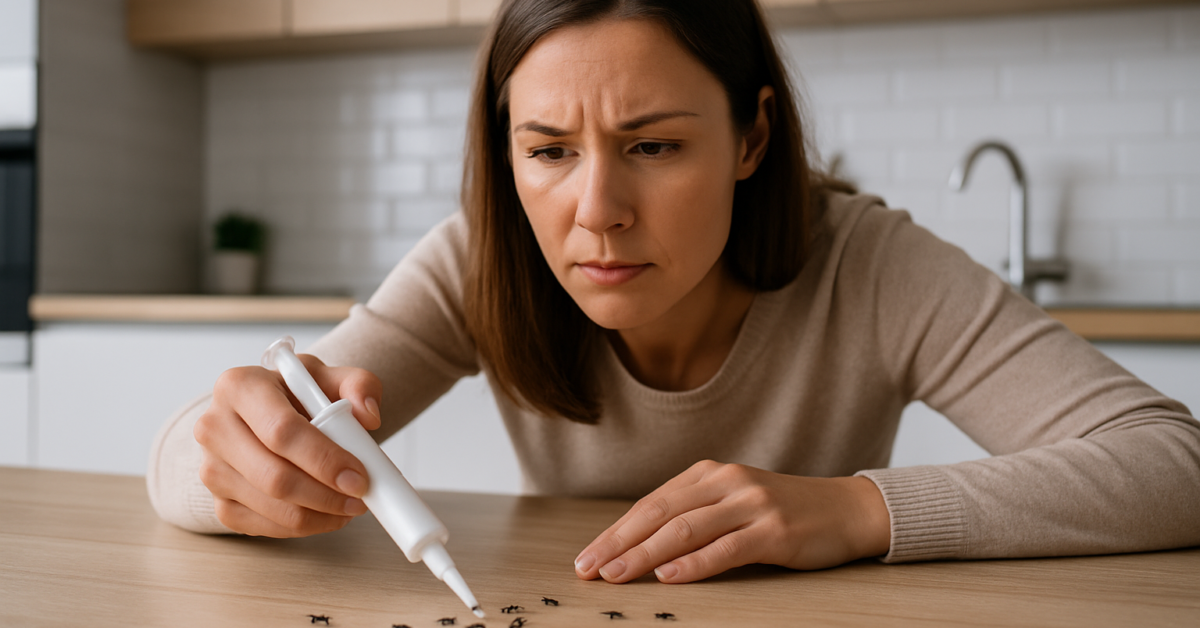 how can i get rid of ants in the kitchen