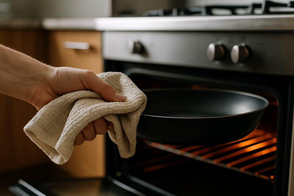 how much heat can kitchen cloth withstand