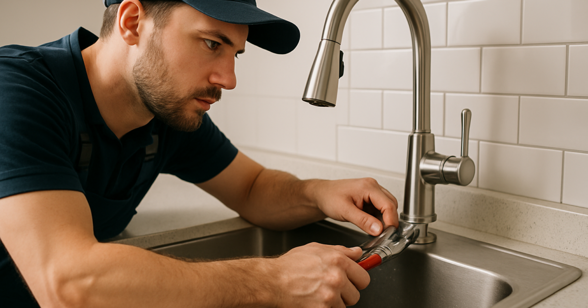 how to change a kitchen faucet
