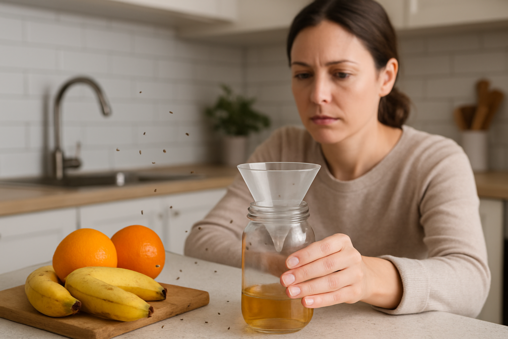 how to get rid of fruit flies in kitchen