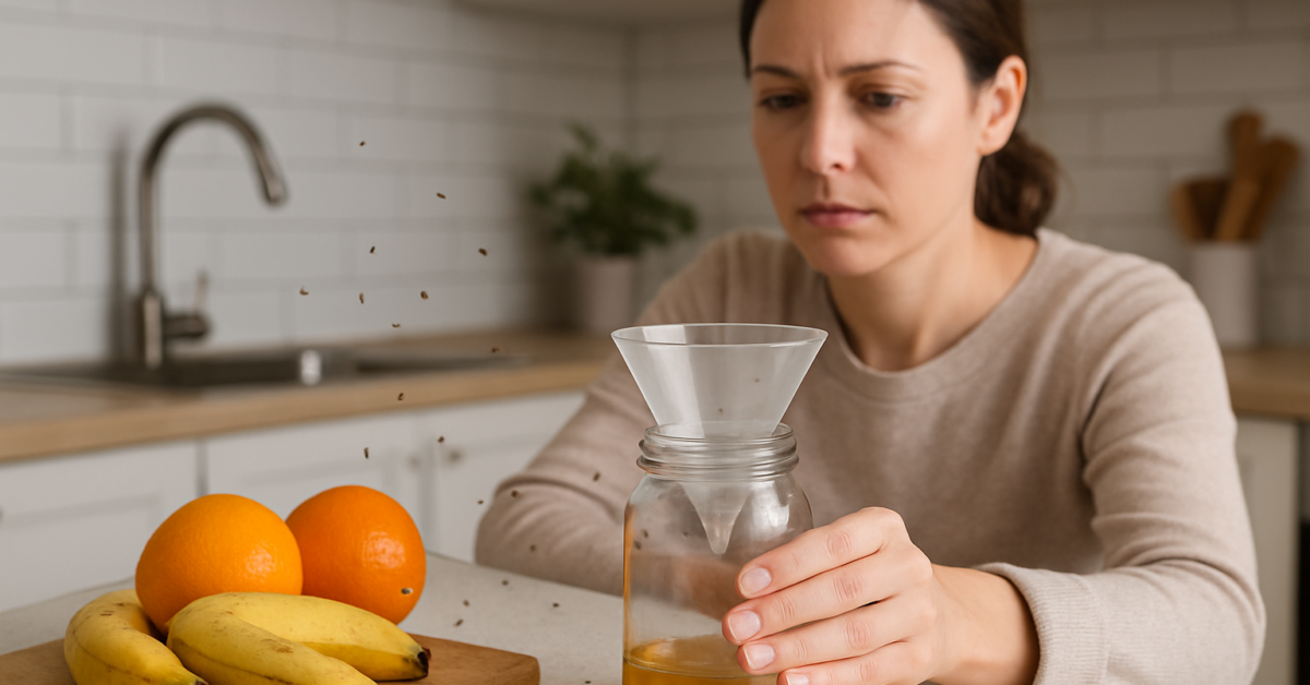 how to get rid of fruit flies in kitchen