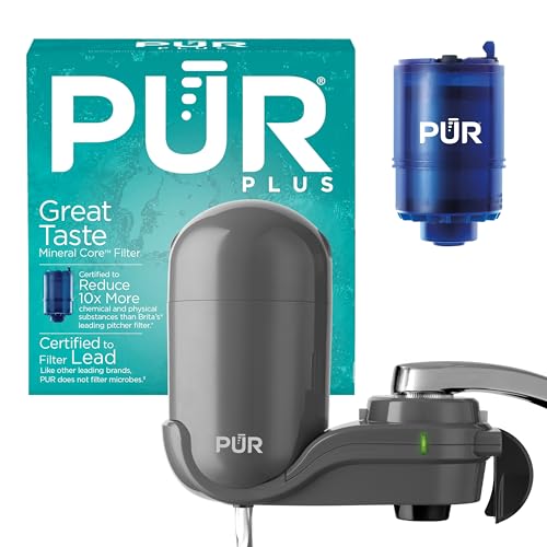 PUR Plus Vertical Faucet-Mount Water Filtration System