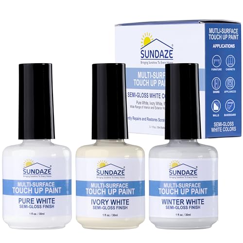 Sundaze Semi-Gloss White Touch-Up Paint Pen Kit