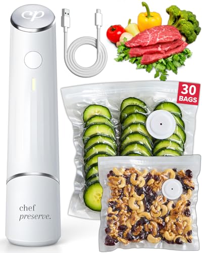 Chef Preserve Compact Vacuum Sealer for Food