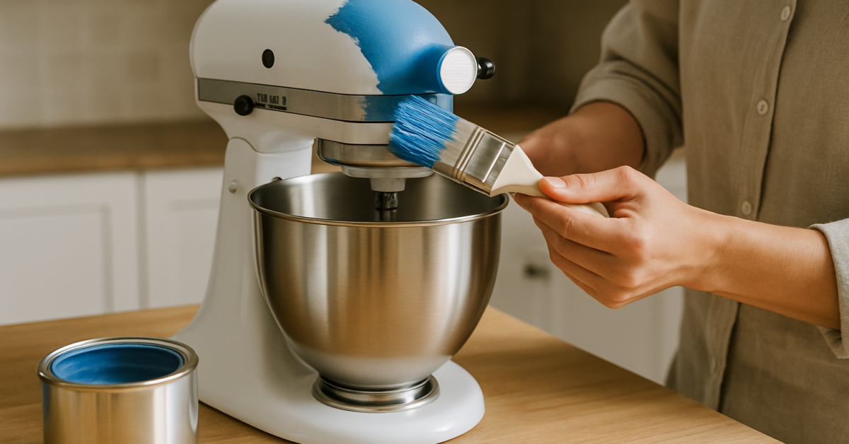 can i paint my kitchen aid