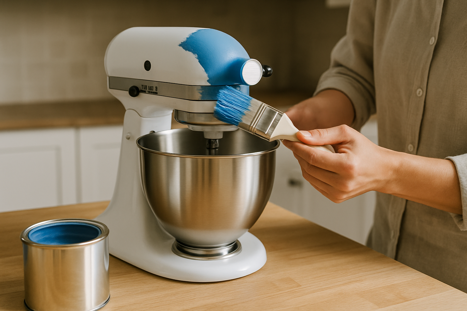 can i paint my kitchen aid