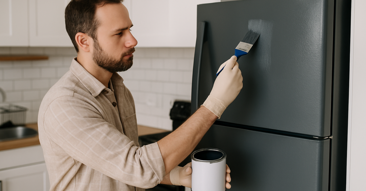can i paint my kitchen appliances
