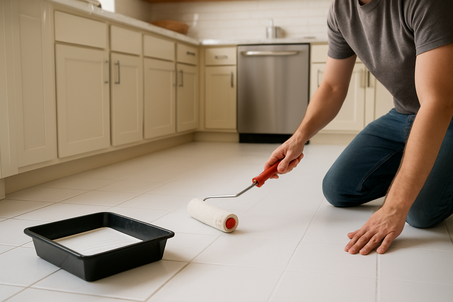 can i paint my kitchen floor