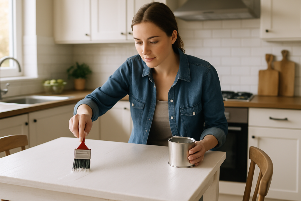 can i paint my kitchen table