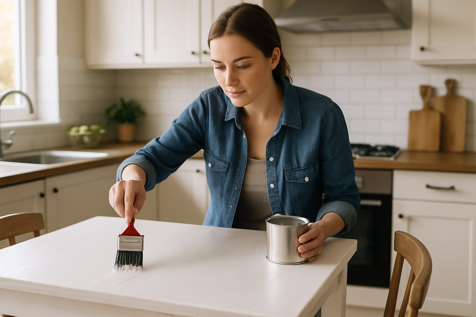 can i paint my kitchen table
