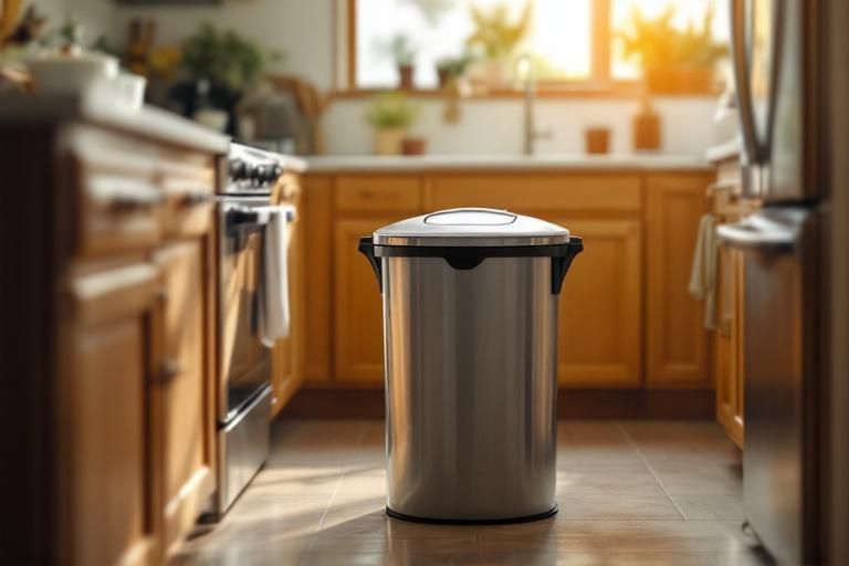 how many gallons in a kitchen trash can