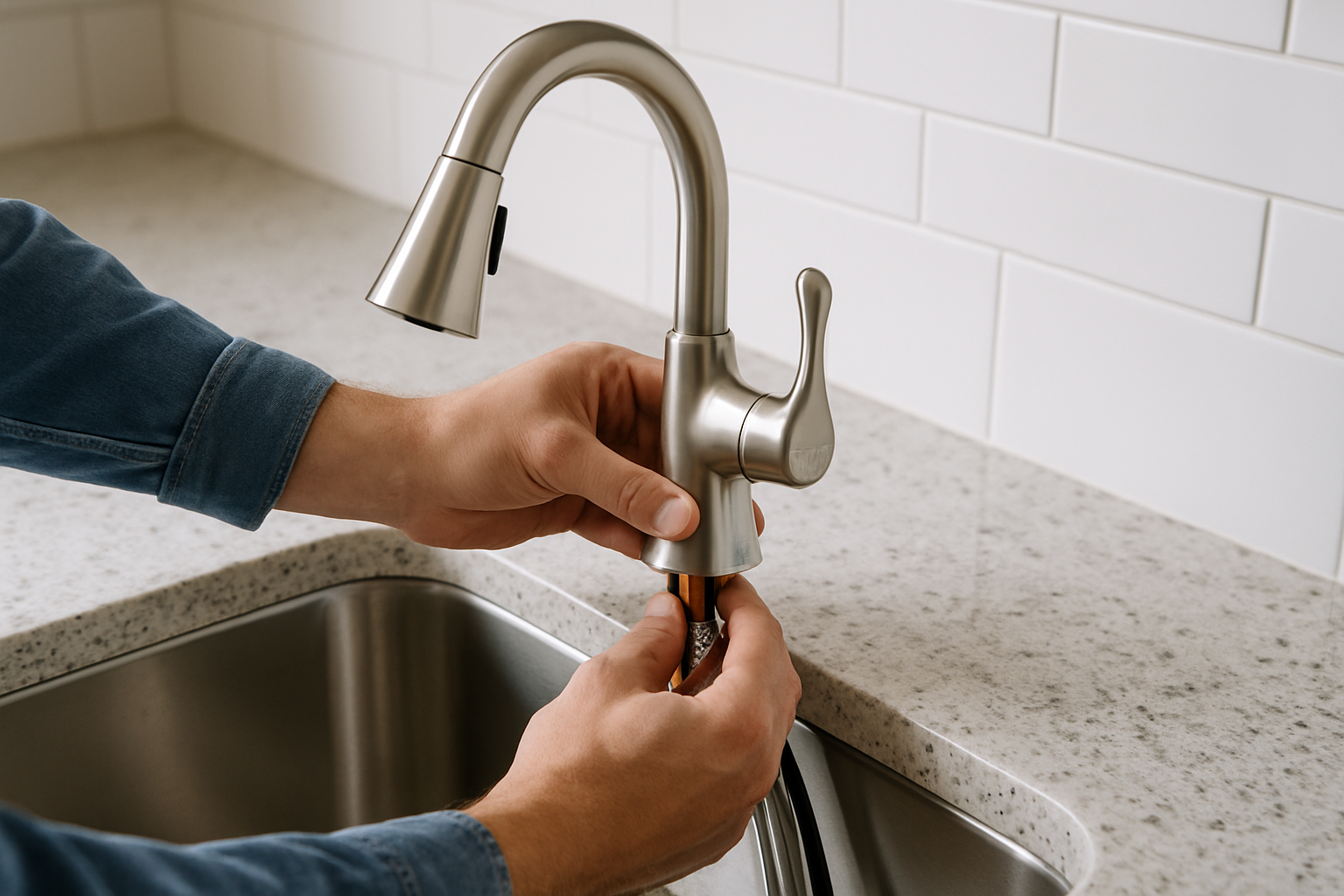 how to install pfister kitchen faucet
