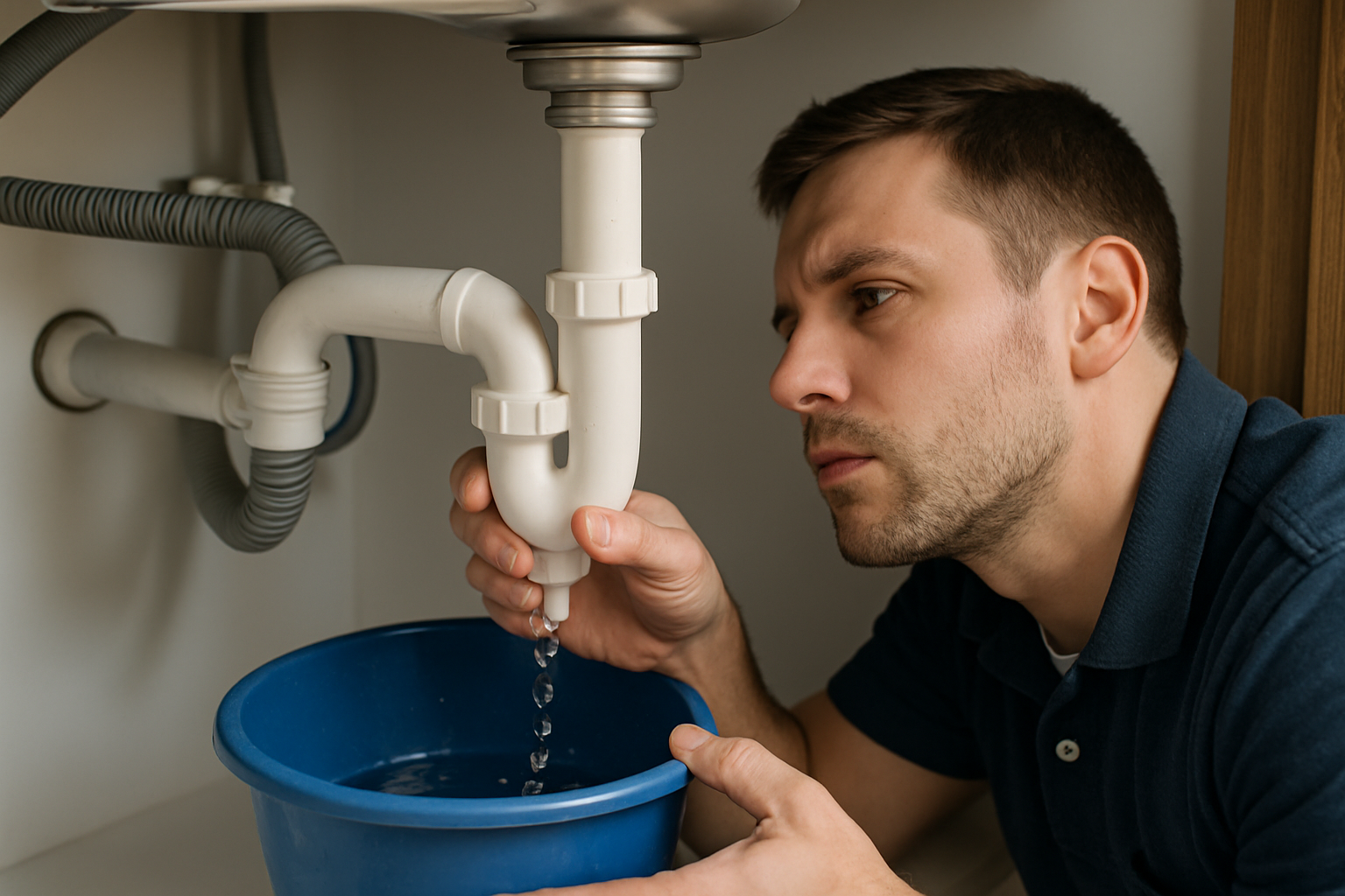 how to repair leaking kitchen sink drain