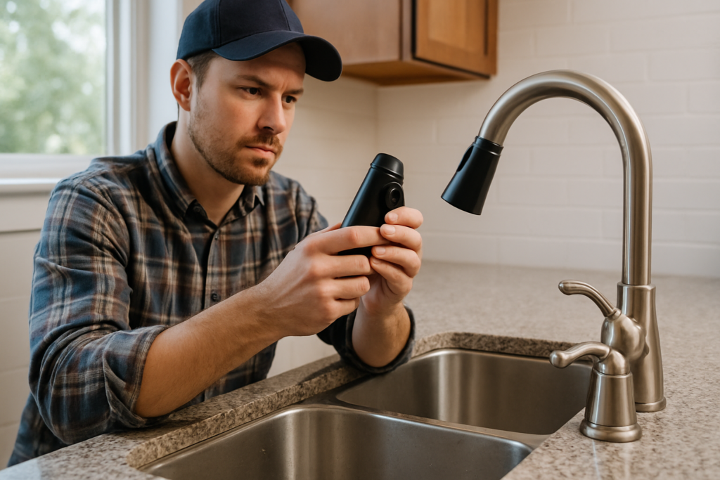 how to replace a kitchen sink sprayer