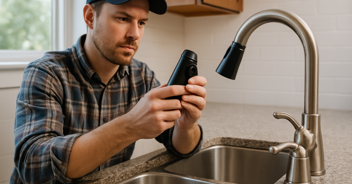 how to replace a kitchen sink sprayer