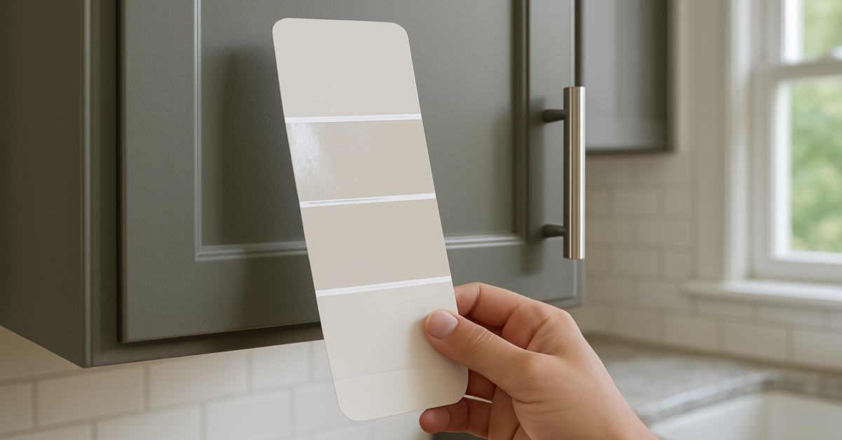 what finish of paint for kitchen cabinets