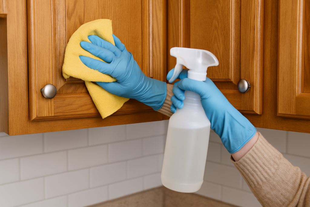 what is the best cleaner for kitchen cabinets