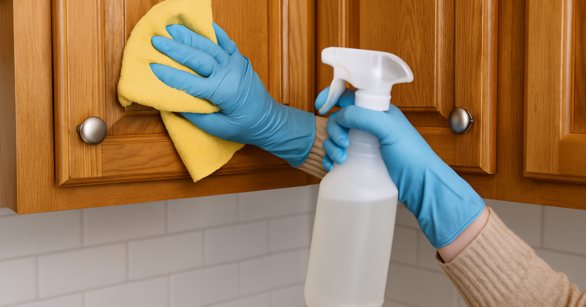 what is the best cleaner for kitchen cabinets