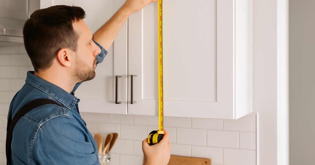 what is the height of a kitchen cabinet