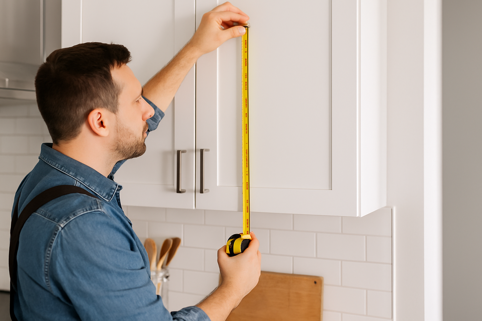 what is the height of a kitchen cabinet