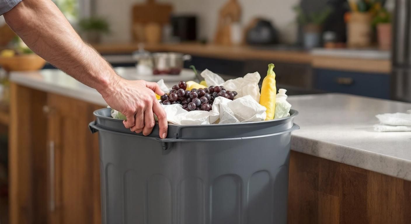what size trash can for kitchen
