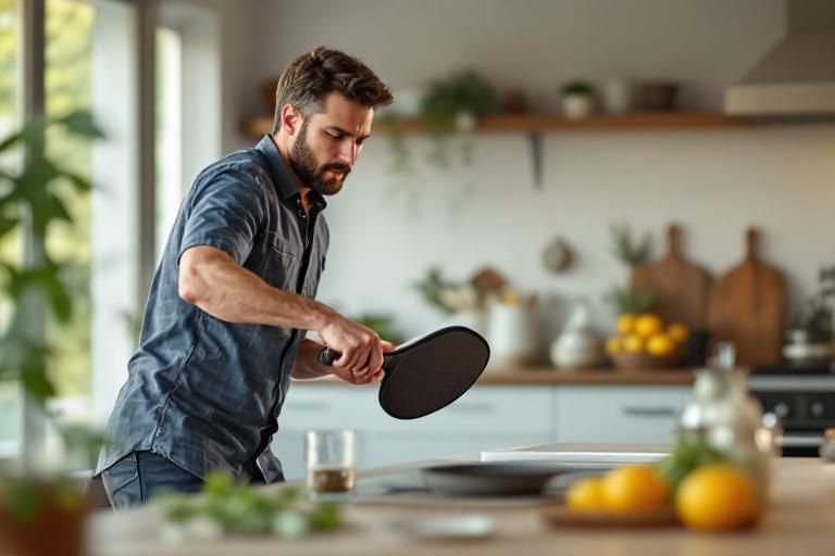 when can you step in the kitchen in pickleball