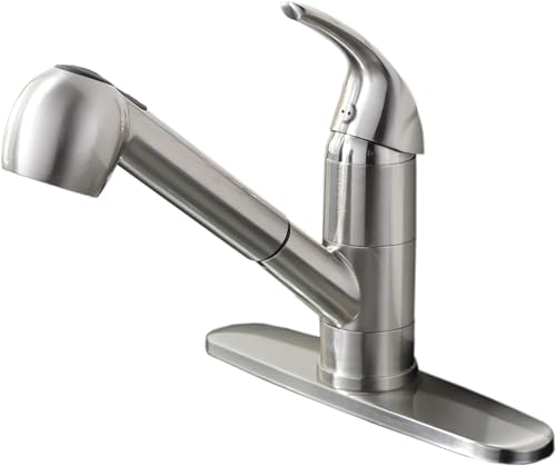 UFAUCET Kitchen Faucet with Pull Out Sprayer