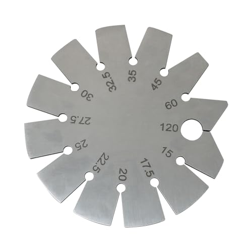 DGBRSM 15-120 Degree Round Shape Knife Angle Finder