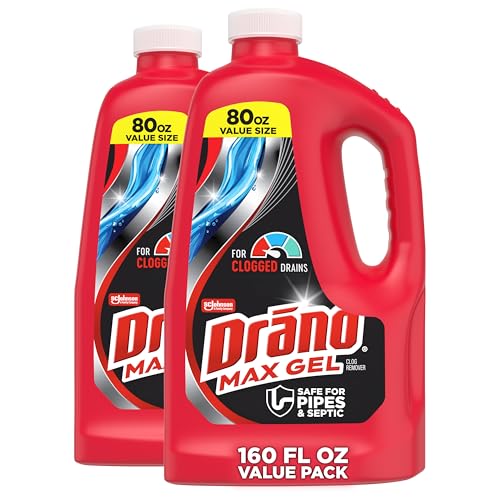 Drano Max Gel Drain Clog Remover & Cleaner