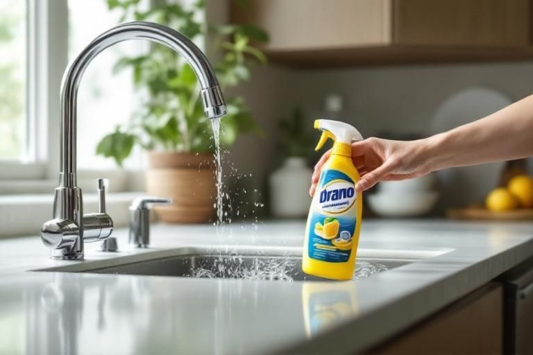 can you use drano in the kitchen sink